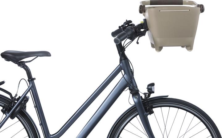 Immagine prodotto Basil Buddy panier de vélo pour chien KF, 32L, brun biscotti (Cane, Lavabile)