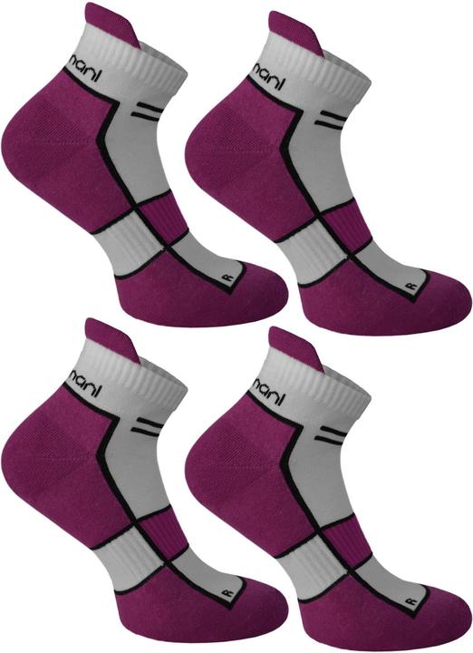 Produktbild Normani 4 Paar Running Sneaker mit Fersenlasche (4er Pack, 39 - 42)