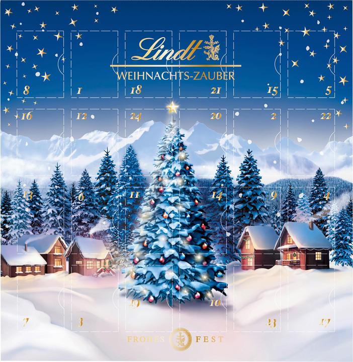 Produktbild Lindt Weihnachtszauber Adventskalender (115 g)