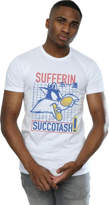Image du produit Looney Tunes - T-shirt SYLVESTER SUFFERIN SUCCOTASH - Homme (S)