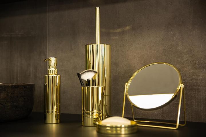 Produktbild Ridder Toilet Brush London Gold Handle Gold/Ss