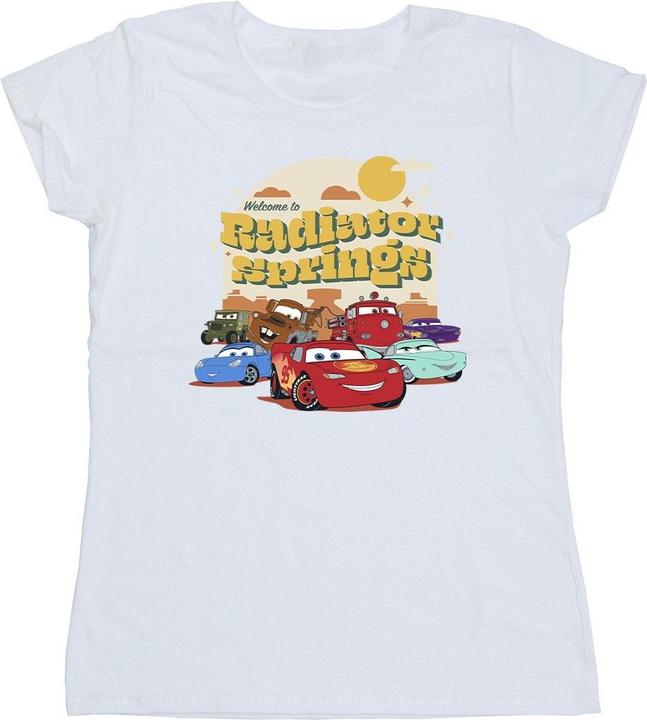 Image du produit Disney - T-shirt CARS RADIATOR SPRINGS GROUP - Femme (XL)