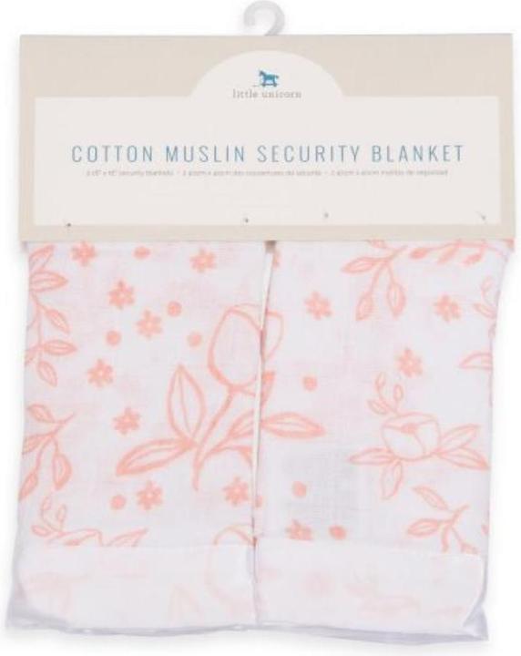 Image du produit little unicorn Cotton Muslin Security Blanket 2 Pack