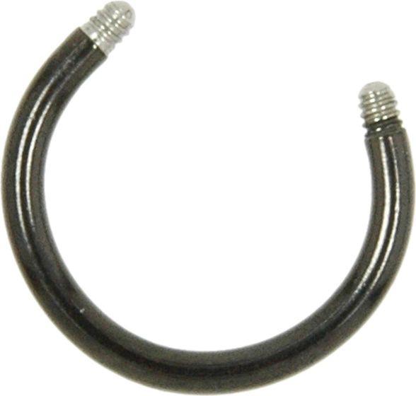 Bijouteria Piercingstab (Chirurgenstahl 316L, PVD Beschichtung (schwarz))