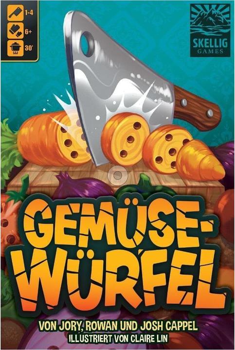 Produktbild Skellig Games Gemüsewürfel (Deutsch)