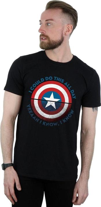 Actual product image Mens Avengers Endgame Do This All Day T-Shirt (4XL)