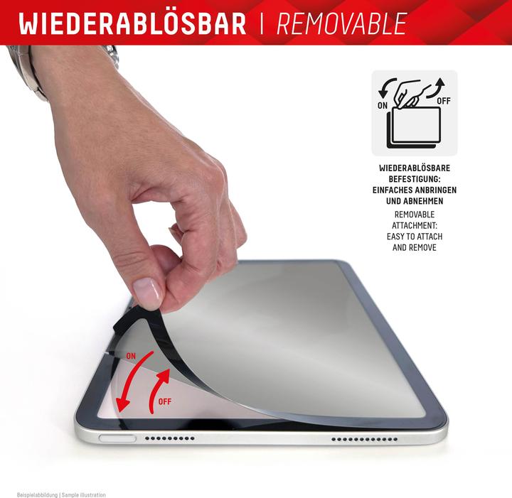 Produktbild Displex Tablet Privacy Safe, Tablet Blickschutzfolie (1 Stück, iPad Air 13 2024 (M2), iPad Pro 13 2024 (M4), iPad Air 13 2025)
