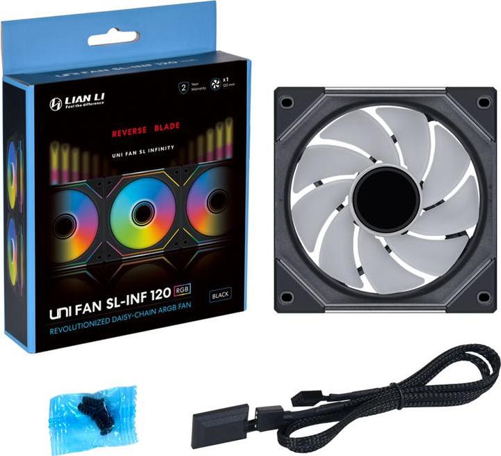 Image du produit Lian-Li UNI FAN SL-INF lame inversée (120 mm, 1 x)