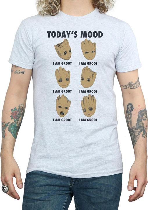 Guardians of the Galaxy Mens Today's Mood Baby Groot T-Shirt