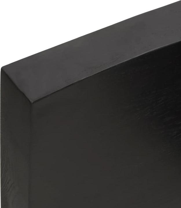 Actual product image VidaXL Tischplatte 80x60x6 cm Massivholz Eiche Behandelt (80 x 60 x 6 cm)