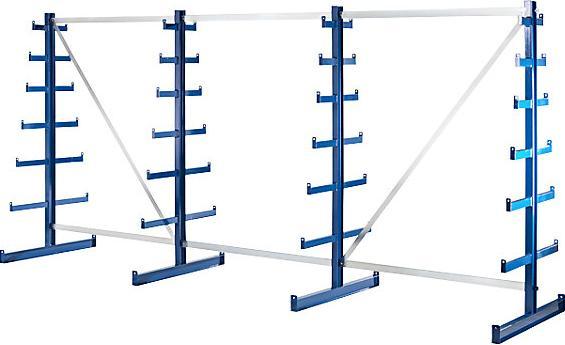 Actual product image eurokraft pro Cantilever rack with upward tapering cantilever length