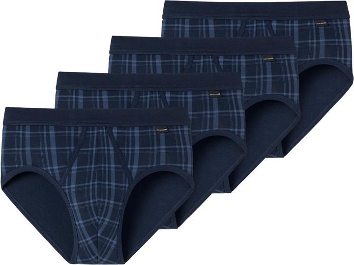 Produktbild Schiesser 4er Pack Original Classics Feinripp Sportslip mit Eingriff (4XL, 4er Pack)