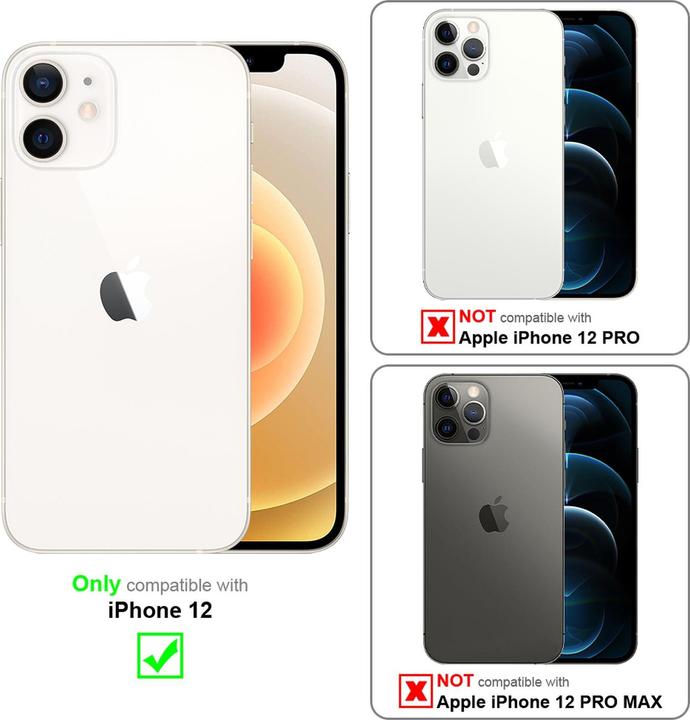 Productafbeelding Cadorabo TPU 360 graden hoesje (Apple iPhone 12)