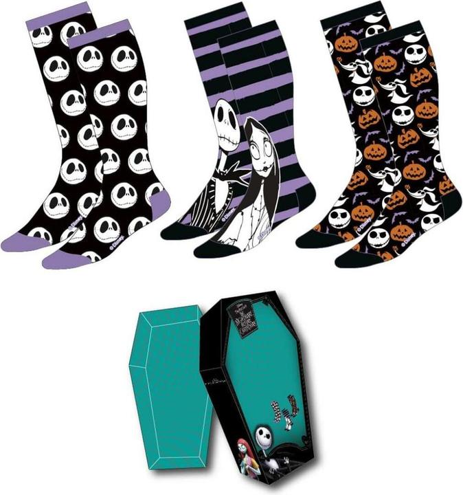 Produktbild Cerdá Nightmare before Christmas Socken 3er-Pack 38-45 (3er Pack, 38 - 45)