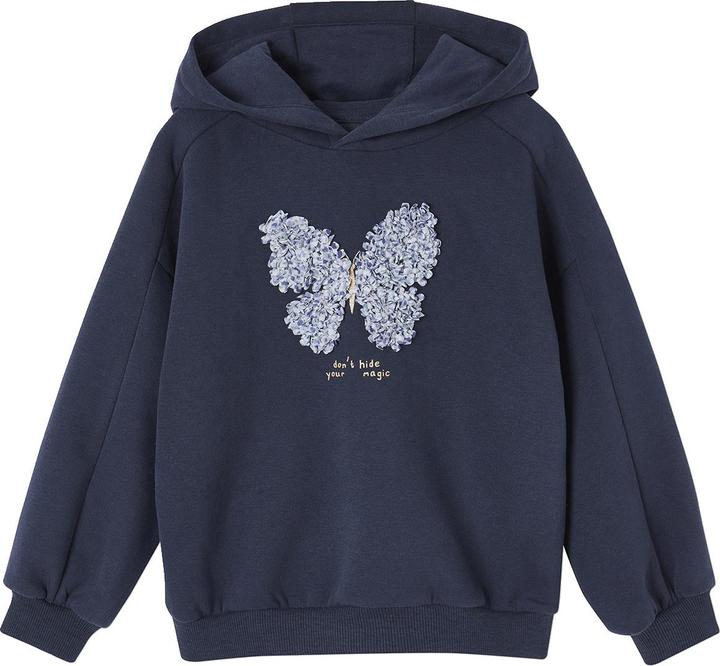 Vertbaudet Mädchen Kapuzensweatshirt mit Print