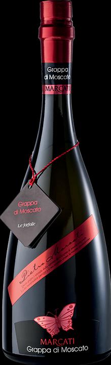 Immagine prodotto Marcati Grappa di Moscato "Farfalle" 700ml - 40%vol.
