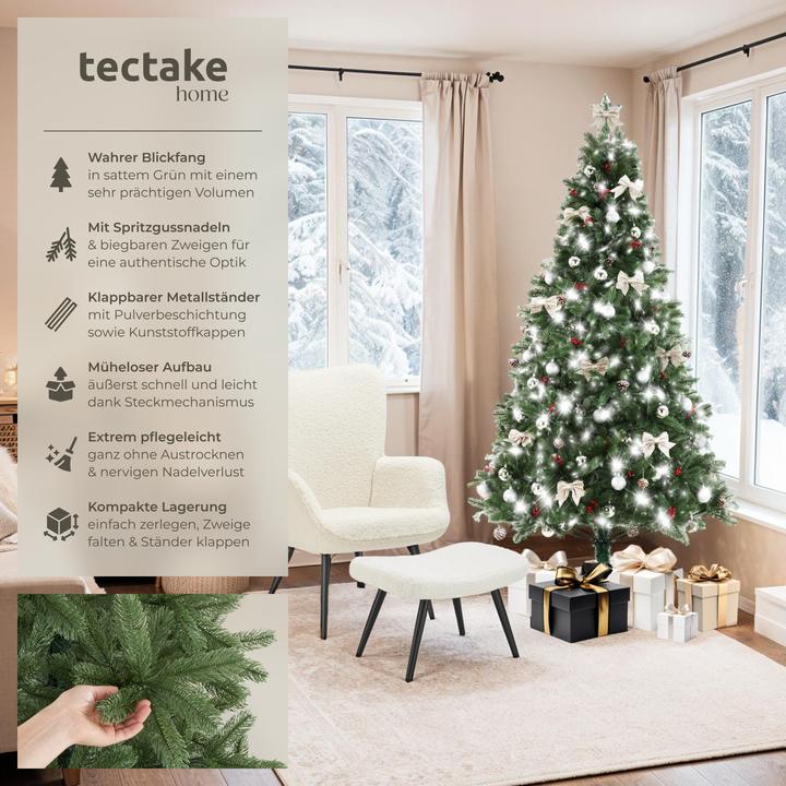 Image du produit tectake Künstlicher Weihnachtsbaum Dancer mit Spritzgussnadeln