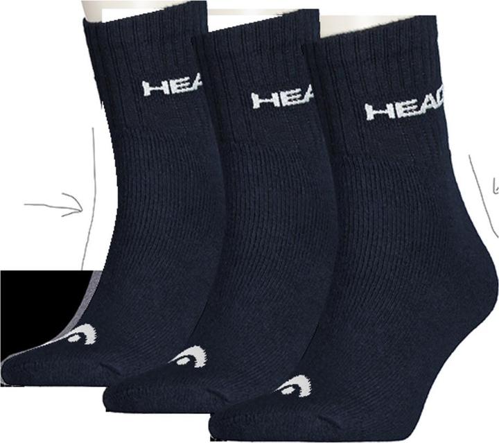 Head Socken Tennis 3 Stück Club (39 - 42)