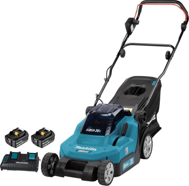 Produktbild Makita Akku-Rasenmäher DLM382CM2 (Akkubetrieb)