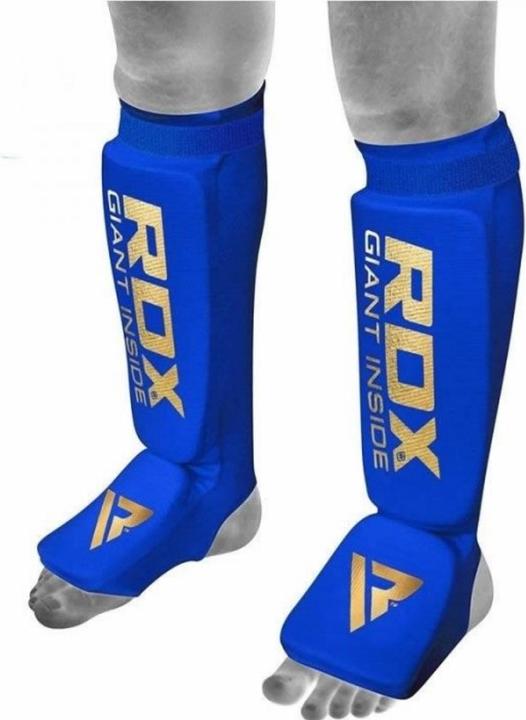 Actual product image Rdx Hosiery Shin Instep Foam Blue-S (S)