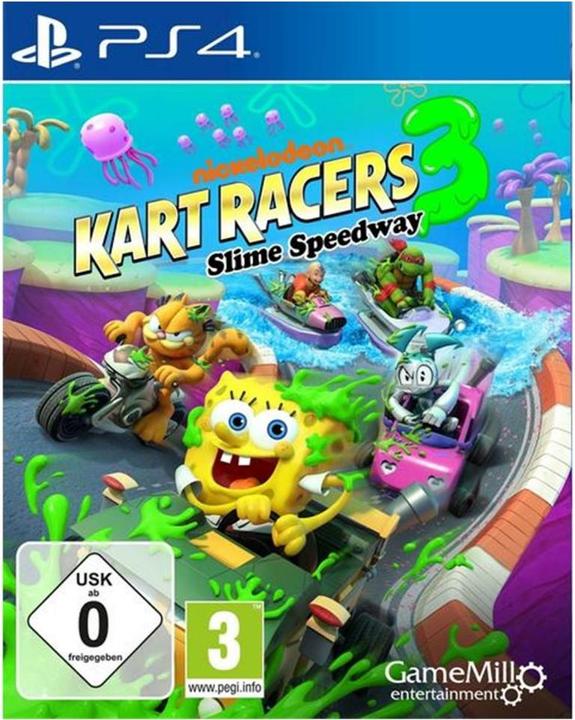 Produktbild GameMill Entertainment Nickelodeon Kart Racers 3: Slime Speedway (PS4, DE)
