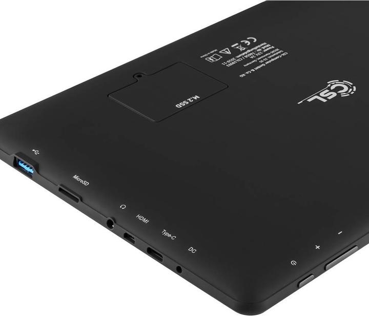 Actual product image CSL Panther Tab HD (WLAN only, 10.10", 256 GB, Black)