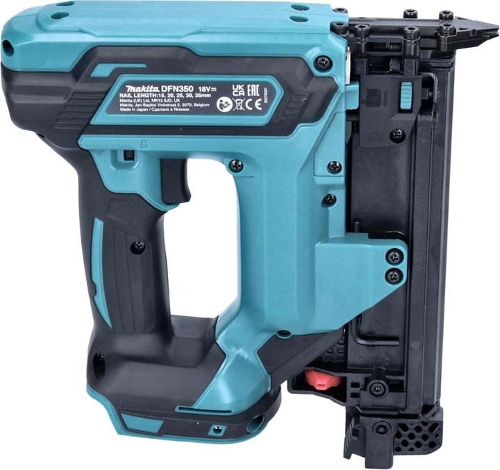 Actual product image Makita DFN 350 A1 Battery upsetting nailer 18 V 15 - 35 mm + 1x battery 2.0 Ah - without charger