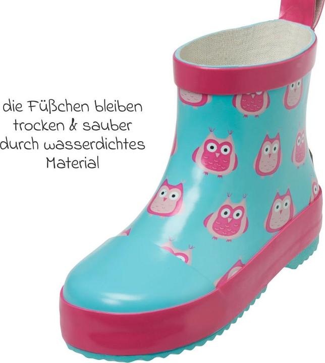 Actual product image Playshoes Rubber Boots Half Shaft (23)