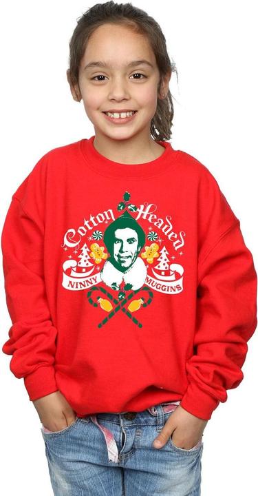 Immagine prodotto Elf Cotton Headed Ninny Muggins Felpa Ragazze (128)