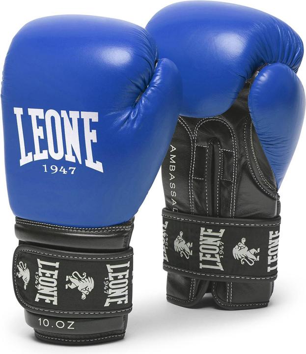 Actual product image Leone Boxhandschuhe Ambassador Blau GN207 (12 OZ)