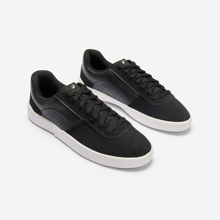 Image du produit Oxelo Chaussures basses "cupsoles" de skateboard adulte CRUSH500 noir et blanc (44)
