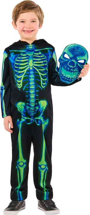 Immagine prodotto Bristol Novelty Bambini Scheletro Neon Costume (116)
