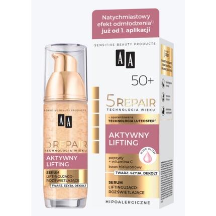 Produktbild Oceanic AA 5 Repair Age Technology Rose Glow 50+ Active Lifting Serum Hypoallergenic (30 ml)