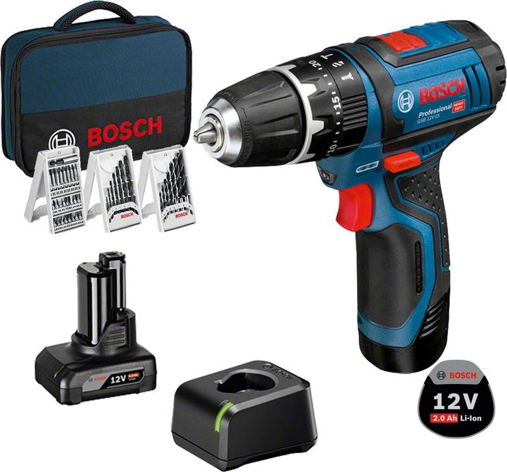 Produktbild Bosch Professional GSB 12V-15 (Akkubetrieb)