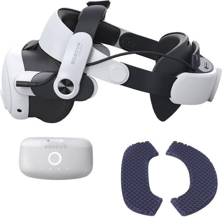 Actual product image Bobovr M3 Pro battery pack head harness