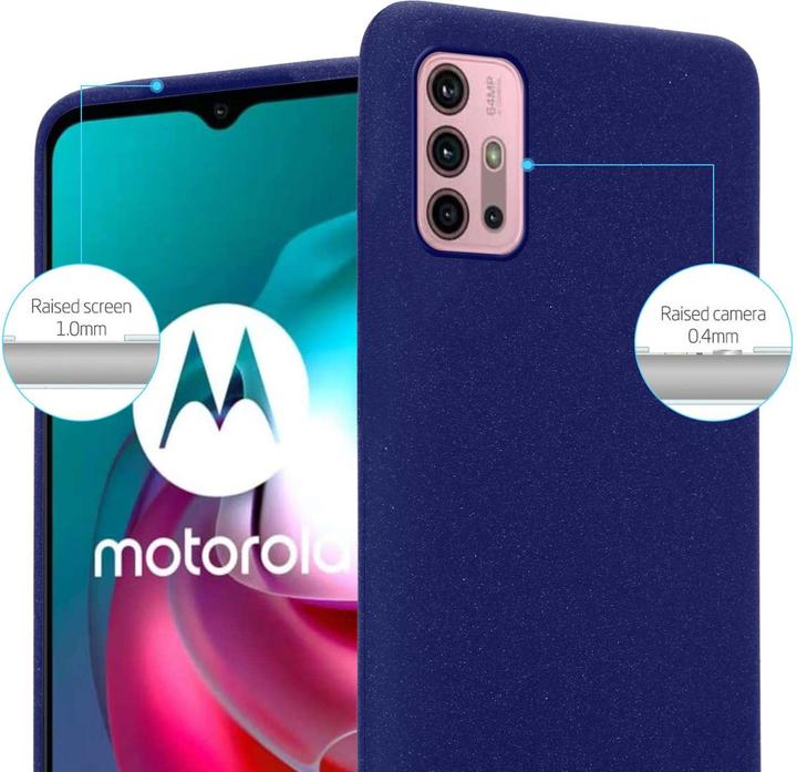 Produktbild Cadorabo TPU Frosted Hülle (Motorola Moto G10, Motorola Moto G30)