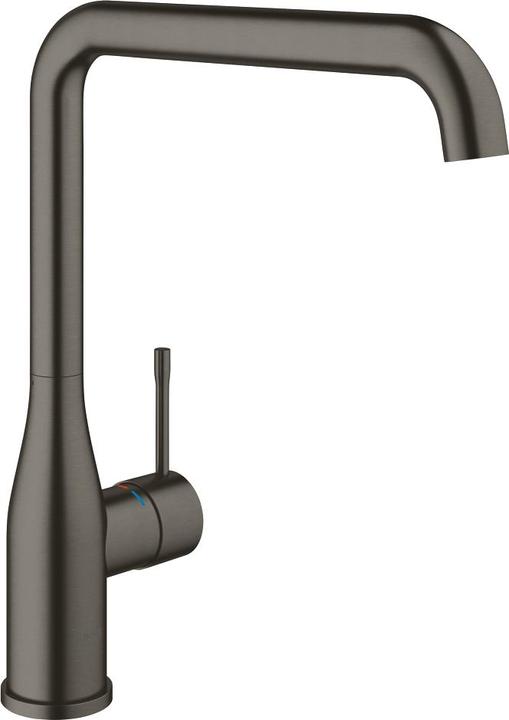 Grohe Kitchen mixer with single-lever mixer Essence New hard graphite brushed 30269