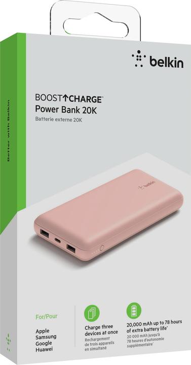Immagine prodotto Belkin BoostCharge (20000 mAh, 15 W, 74 Wh)