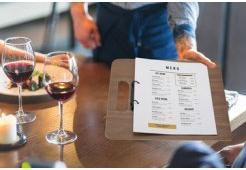 Immagine prodotto Securit Raccoglitore ad anelli per menu CHOPPING BOARD, legno di noce