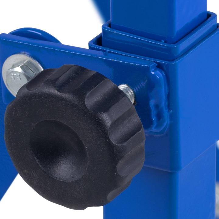 Immagine prodotto MSW Cavalletto carrozzeria auto telescopico - Ruote con freni (60 cm, 86 cm)
