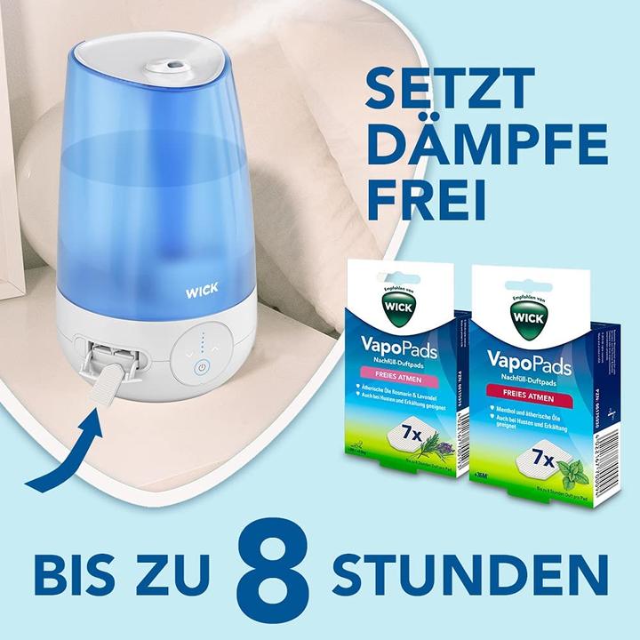 Produktbild Wick Kaltluft Ultraschall Luftbefeuchter 21 W (35 m²)