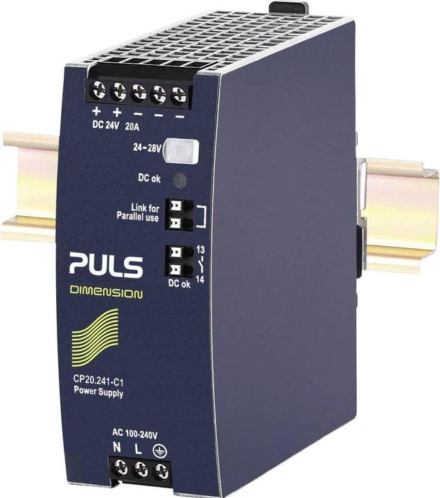 Produktbild PULS DIN Rail Power Supply 24V 20A 480W