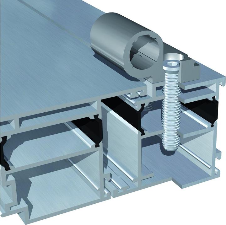 Actual product image Dr. Hahn HAHN door hinge 4 AT, 2-part 20/86/58 with anchor screw, white RAL 9016
