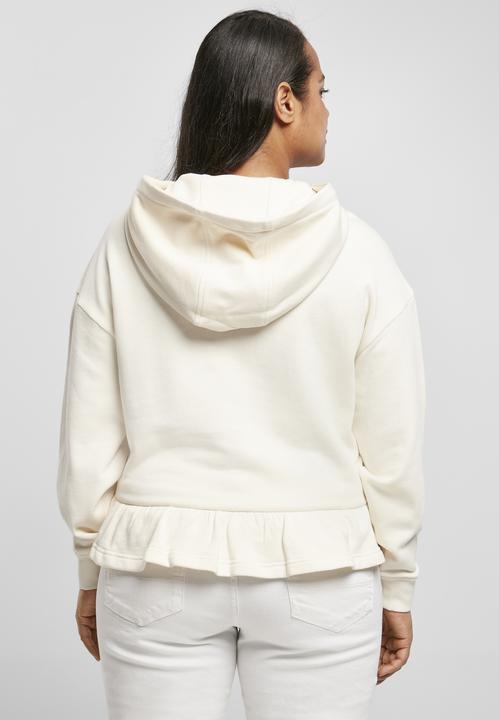Actual product image Urban Classics Ladies Organic Volants Hoody (5XL)