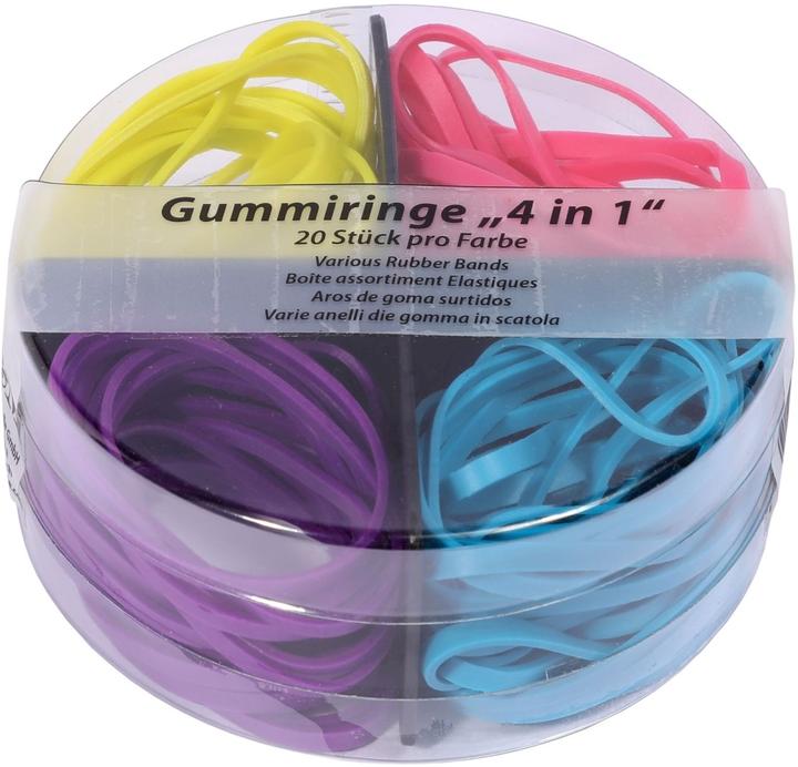 Metzger&Mendle Gummibänder 4 in 1 (80 Stk.)