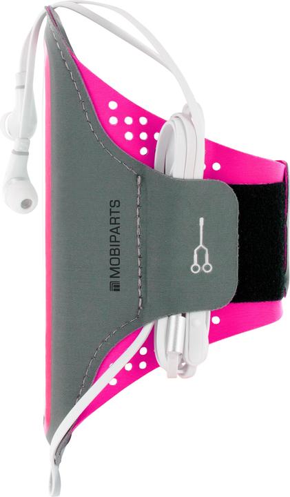 Actual product image Mobiparts Comfort Fit Sport Armband Apple iPhone X/XS Neon Pink