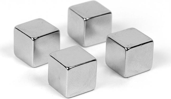Produktbild Trendform Magnete Magic CUBE 4er Set silber (4 x)