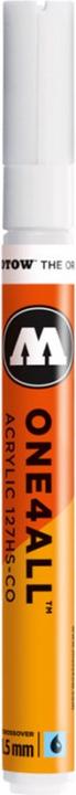 Molotow AKRYLMARKER 1.5mm SIGWHITE (Blanc de signalisation, 1.50 mm, 1 x)