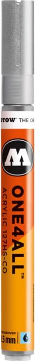 Molotow MARQUEUR ACRYLIQUE 1.5mm MET.ARGENT (Argent Métallique, 1.50 mm, 1 x)