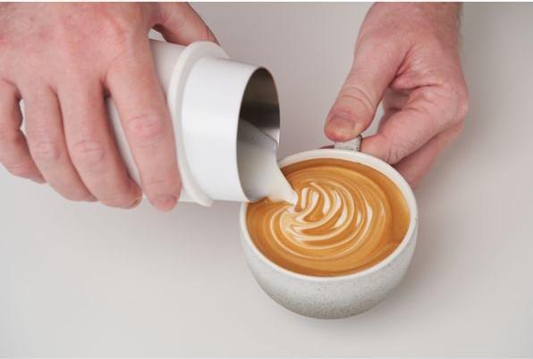 Produktbild Subminimal FlowTip Jug Handless White Milchkännchen (45 cl)